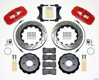 Front Big Brake Kit 14.25" x 1.25" Drilled & Slotted Rotors