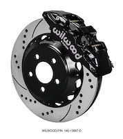 AERO6 Big Brake Front Brake Kit 2015-2017 Ford Mustang