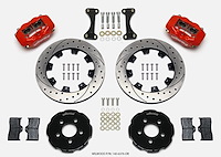 Forged Dynalite Big Brake Front Hat Kit 2001-2010 Mopar Vehicles