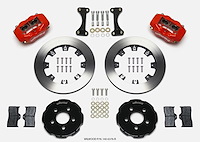 Forged Dynalite Big Brake Front Hat Kit 2001-2010 Mopar Vehicles
