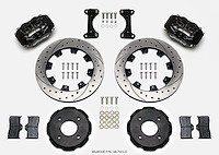 Forged Dynalite Big Brake Front Hat Kit 2002-2006 Mitsubishi Lancer