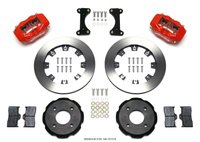 Forged Dynalite Big Brake Front Hat Kit 2002-2006 Mitsubishi Lancer