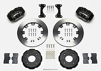 Forged Dynalite Big Brake Front Hat Kit 2002-2006 Mitsubishi Lancer