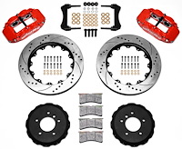 140-9300-DR Forged Narrow Superlite 6R Big Brake Front Brake Kit (Hat)