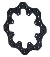 Drilled Steel Scalloped Rotor Diameter: 11.44''