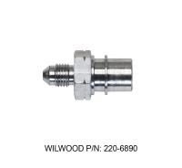 Chassis Adapter Fitting -3AN Male to M10 x 1.00 BF