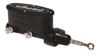 Aluminum Tandem Master Cylinder for 1964-1972 Ford Mustang, 7/8 in. Bore, Black E-Coat