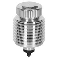 Direct-Mount Lightweight Finned Billet Aluminum Brake/Clutch Reservoir for Select Wilwood Master Cylinders [Polished Finish]