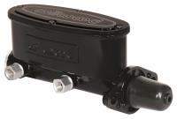Aluminum Tandem Master Cylinder, 1.00 in. Bore, Black E-Coat