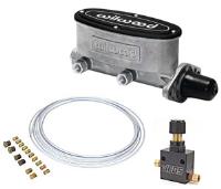 Aluminum Master Cylinder Kit Tandem Chamber