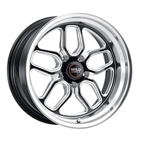 S10780565P50 Laguna Series Wheel [Size: 18"x10.5"] Gloss Black Milled Finish
