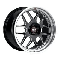 S11009586P13 Solana Front Wheel [Size: 20"x9.5"] Gloss Black Milled Finish