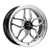 S1527C067N21 Laguna Drag Series Wheel [Size: 17"x5"] Gloss Black Milled Finish