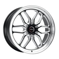 S1530C084N13 Laguna 6 Drag Series Wheel [Size: 20"x5"] Gloss Black Milled Finish