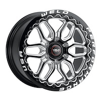 S90300084P38 Laguna 6 Beadlock Series Wheel [Size: 20"x10"] Gloss Black Milled Finish