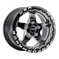 S904B0071P22 Ventura Beadlock Series Wheel [Size: 15"x10"] Gloss Black Milled Finish