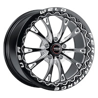 S90880563P65 Belmont Beadlock Series Wheel [Size: 18"x10.5"] Gloss Black Milled Finish