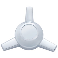 Spinner Hubcap 3 Bar Die-Cast Steel