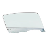 R/H Complete Door Glass Assembly for 1965-1966 Ford Mustang Fastback - Tinted