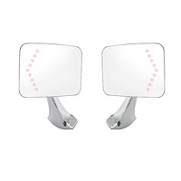 110749 Exterior Mirror Bundle With LED Turn Signal for 1970-1972 Chevy & GMC Truck (Pair)