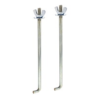 110807 Battery Hold Down J-Bolt Set For 1955-59 Chevy