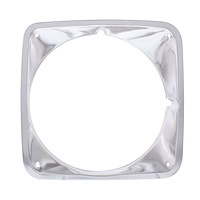 110871 Anodized Aluminum Headlight Bezel For 1969-72 Chevy Truck - R/H