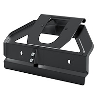 OE-Style License Plate Bracket for 1966-1977 Ford Bronco [Black]