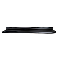 170472 Black Painted Running Board for 1947-54 Chevy & GMC Shortbed Truck - R/H