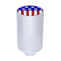 23772 3 in. Air Valve Knob - USA Flag