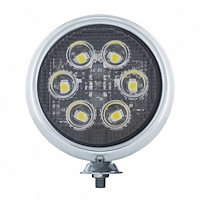 30640 5 in. Round Work Light With Chrome Housing