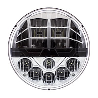 31084 ULTRALIT High Power LED 7 in. Headlight With Polycarbonate Lens & Housing