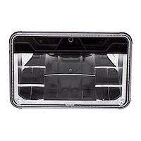 31089 ULTRALIT High Power LED 4 in. x 6 in. High Beam Headlight With Polycarbonate Lens & Housing