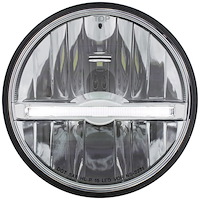 LED Round Headlight with LED Light Bar 5-3/4"