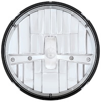 LED Round Headlight Dual Function 7"