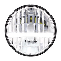 31459 ULTRALIT High Power LED 7 in. Headlight With Turn Signal & White Position Light Bar