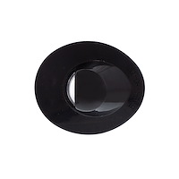 34103 Black License Plate Light Lens For 1990-2004 Ford Truck