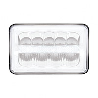 34125 ULTRALIT 9 High Power LED 4 in. x 6 in. Rectangular Light With White Position Light Bar
