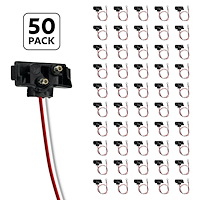 34215P50 2 Wire Pigtail With 2 Prong Right Angle Plug