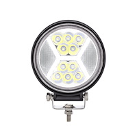 36457 4.5 in. 24 High Power LED Work Light With in.X in. White Light Guide