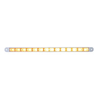 14 AMBER LED 12 FLUSH MOU