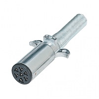 90500 Round 7-Way Female Connector - Split Pin