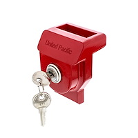 90619 Heavy Duty Aluminum Gladhand Lock - Red
