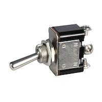 98314 Heavy-Duty Marine Toggle w/ 3 Screw Terminals 25 Amp 12V S.P.D.T On/Off 1 Pc.
