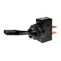 98355 Black Non-Illum Toggle 20 Amp 12V S.P.S.T. Momentary On/Off 1 Pc.