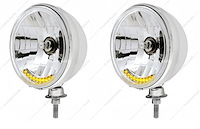 A5022SSE 7 in. Dietz-Style Headlights for 1928-1934 Ford Cars/Trucks