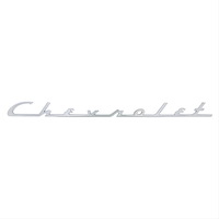 C4032 "Chevrolet" Script Trunk Emblem for 1954 Chevy Bel-Air, 210, 150