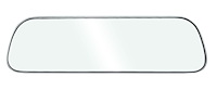 C646701 Inside Rear View Mirror for 1963-1967 Chevy Caprice, Chevelle, El Camino, Impala
