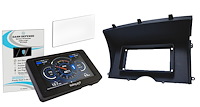 RR00005K Holley 7 in. Digital Dash & Bezel Kit w/ Screen Protector Fits 1986-1993 Chevy S10