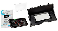 RR00009K Holley 6.86 in. Digital Dash & Bezel Kit w/ Screen Protector Fits 1986-1993 Chevy S10