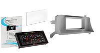 RR00039K Holley 6.86 in. Digital Dash & Bezel Kit w/ Screen Protector Fits 1987-1993 Ford Mustang